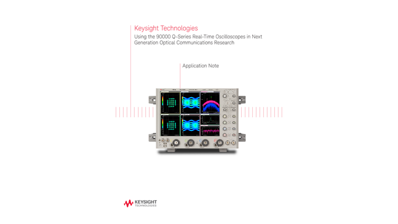 Using Oscilloscopes in Optical Communications Research